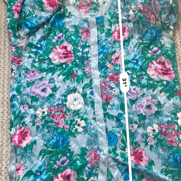 DIANE FREIS | 100% Silk Tunic Large - Picture 11 of 13